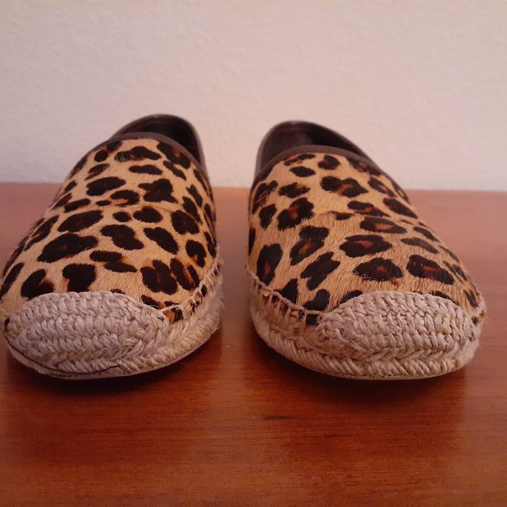 Tory Burch Animal Print Espadrilles - Picture 8 of 10